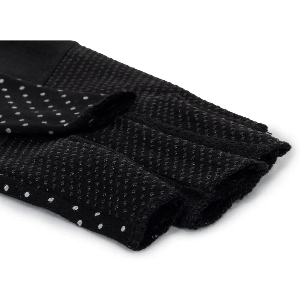 Women's Protection Outdoor Driving Fingerless Black  Fingerless GSilicone Print